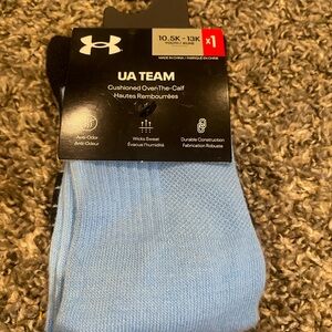Under Armour Blue Athletic Socks
